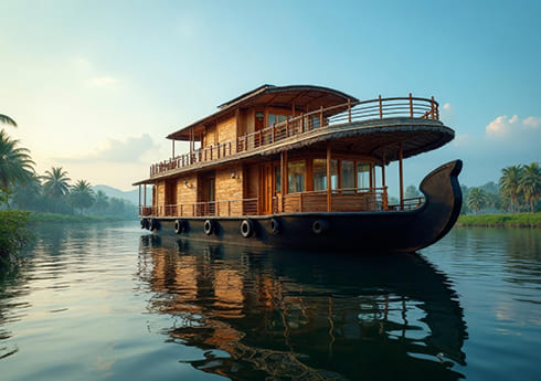 5D Munnar Thekkady Alleppey Backwater Bliss